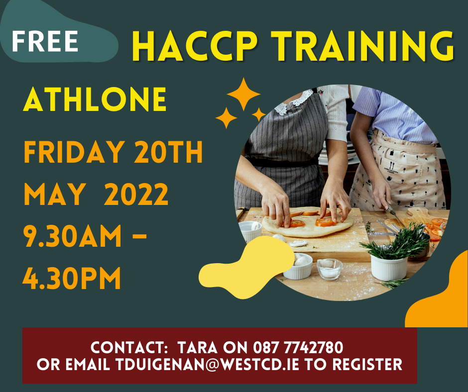 FREE Training – Athlone – May 2022 – Westmeath Community Development