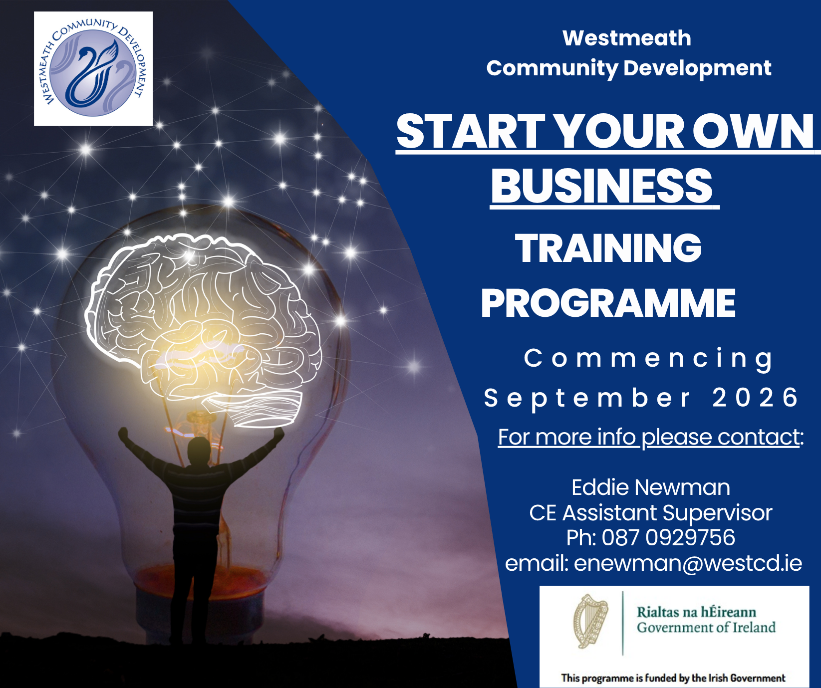 Start Your Own Business – September 2026
